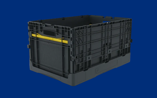 Heavy Duty Collapsible Box With Lid - LARGE